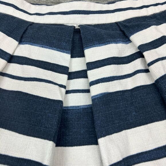 Zara basic striped A line skirt - Picture 5 of 8
